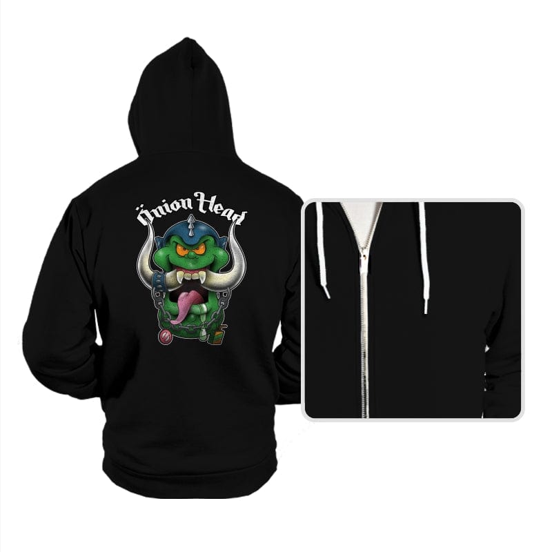 Onion Head - Hoodies Hoodies RIPT Apparel Small / Black