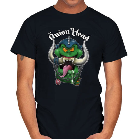 Onion Head - Mens T-Shirts RIPT Apparel Small / Black