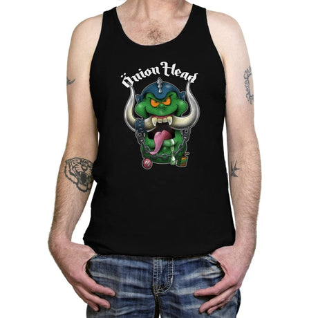 Onion Head - Tanktop Tanktop RIPT Apparel X-Small / Black