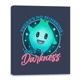 Only Darkness - Best Seller - Canvas Wraps Canvas Wraps RIPT Apparel 16x20 / Navy