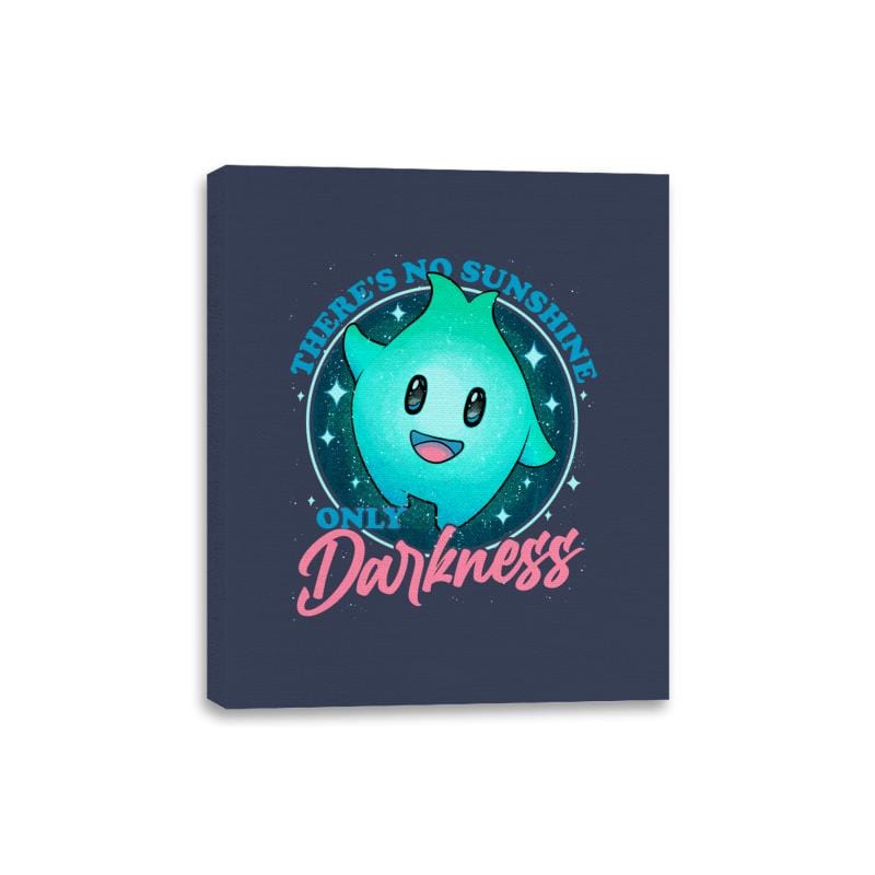 Only Darkness - Best Seller - Canvas Wraps Canvas Wraps RIPT Apparel 8x10 / Navy