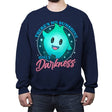 Only Darkness - Best Seller - Crew Neck Sweatshirt Crew Neck Sweatshirt RIPT Apparel Small / Navy