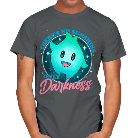 Only Darkness - Best Seller - Mens T-Shirts RIPT Apparel Small / Charcoal