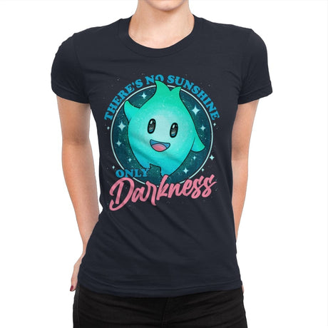Only Darkness - Best Seller - Womens Premium T-Shirts RIPT Apparel Small / Midnight Navy