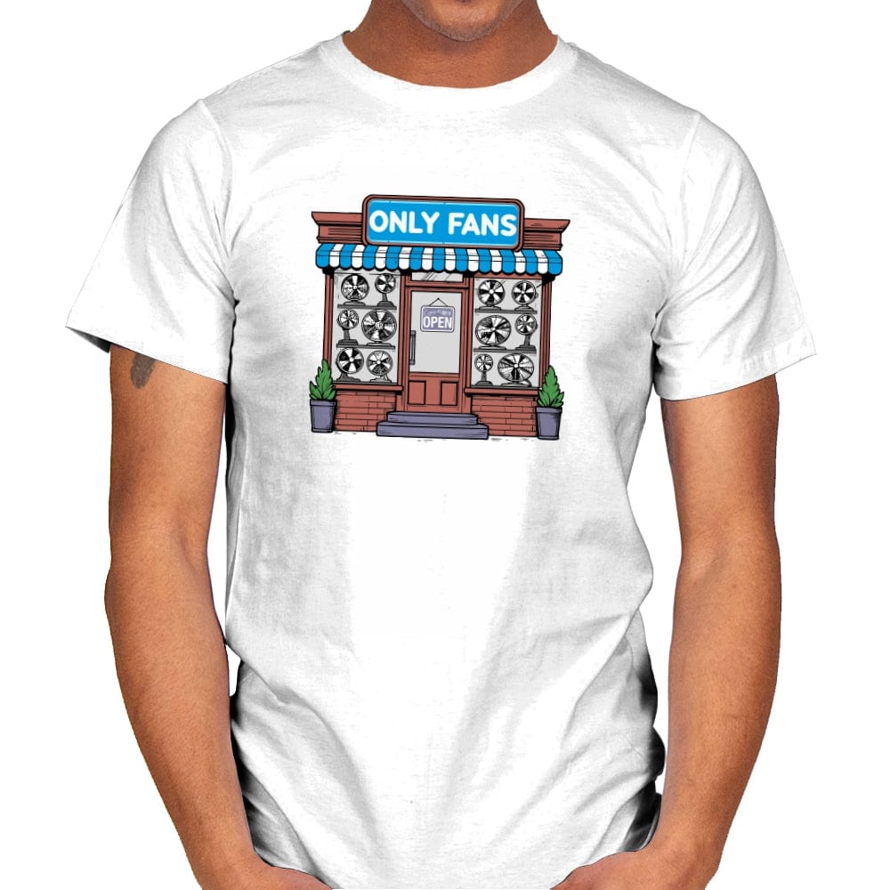 Only Fans Store - Mens T-Shirts RIPT Apparel Small / White