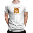 Only here for the Alibi - Mens Premium T-Shirts RIPT Apparel Small / White