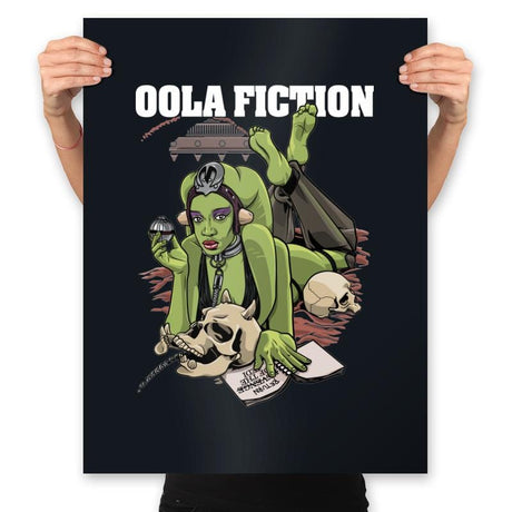 Oola Fiction - Prints Posters RIPT Apparel 18x24 / Black