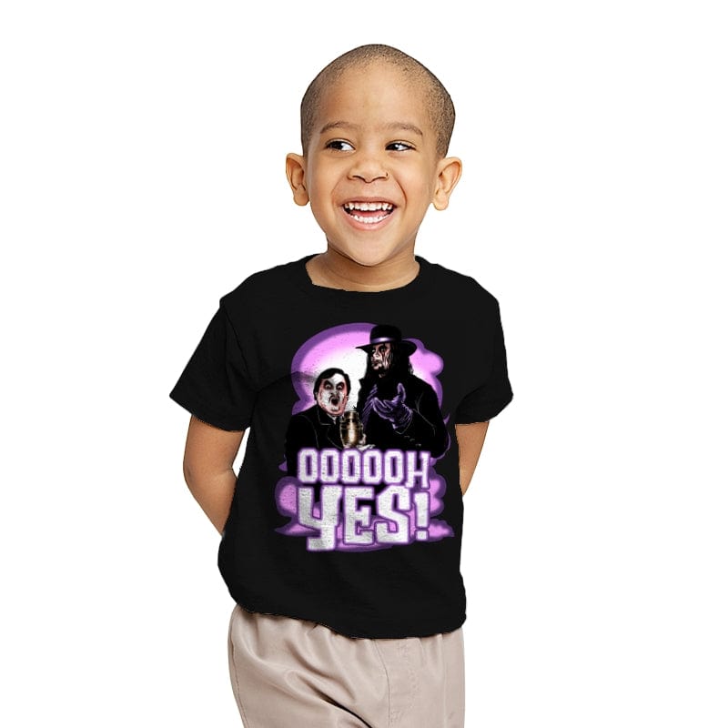 Oooooh Yes! - Youth T-Shirts RIPT Apparel X-small / Black