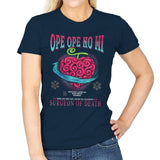 Ope Ope No Mi Devil Fruit - Womens T-Shirts RIPT Apparel Small / Navy
