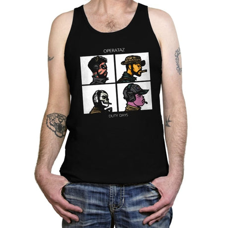 Operataz - Tanktop Tanktop RIPT Apparel X-Small / Black