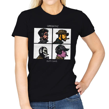 Operataz - Womens T-Shirts RIPT Apparel Small / Black