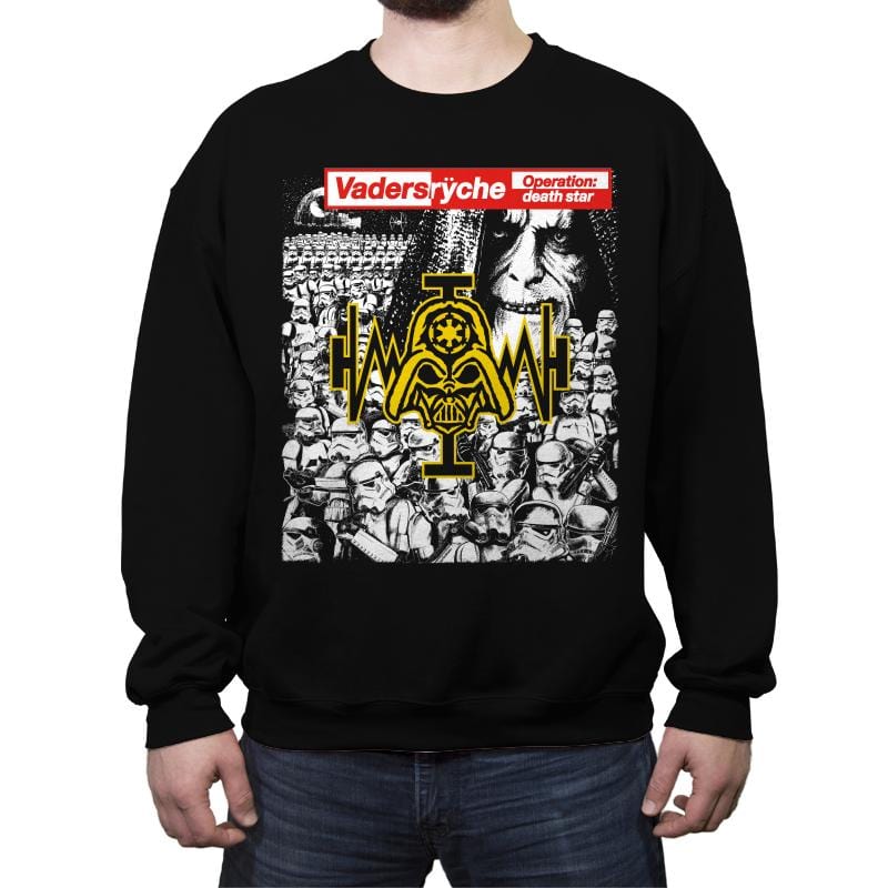 Operation Deathstar - Crew Neck Sweatshirt Crew Neck Sweatshirt RIPT Apparel Small / Black