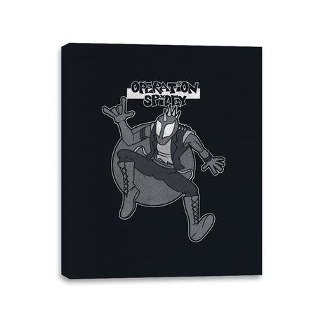 Operation Spidey - Canvas Wraps Canvas Wraps RIPT Apparel 11x14 / Black