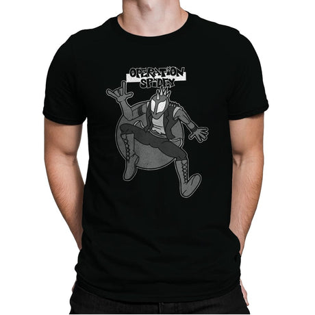 Operation Spidey - Mens Premium T-Shirts RIPT Apparel Small / Black