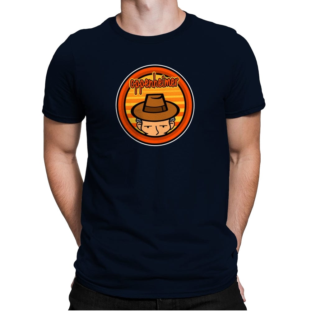 Oppenheimer Daria - Mens Premium T-Shirts RIPT Apparel Small / Midnight Navy