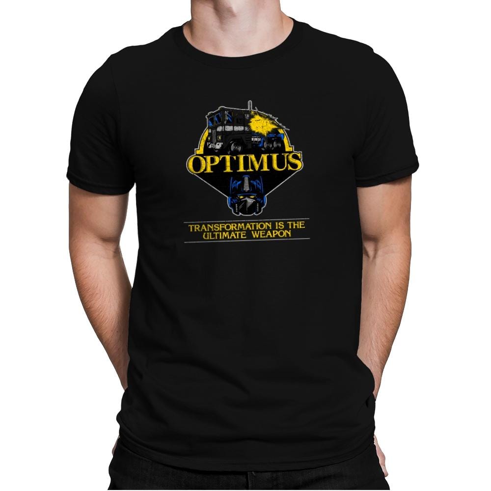 OptiMASK Prime Exclusive - Mens Premium T-Shirts RIPT Apparel Small / Black