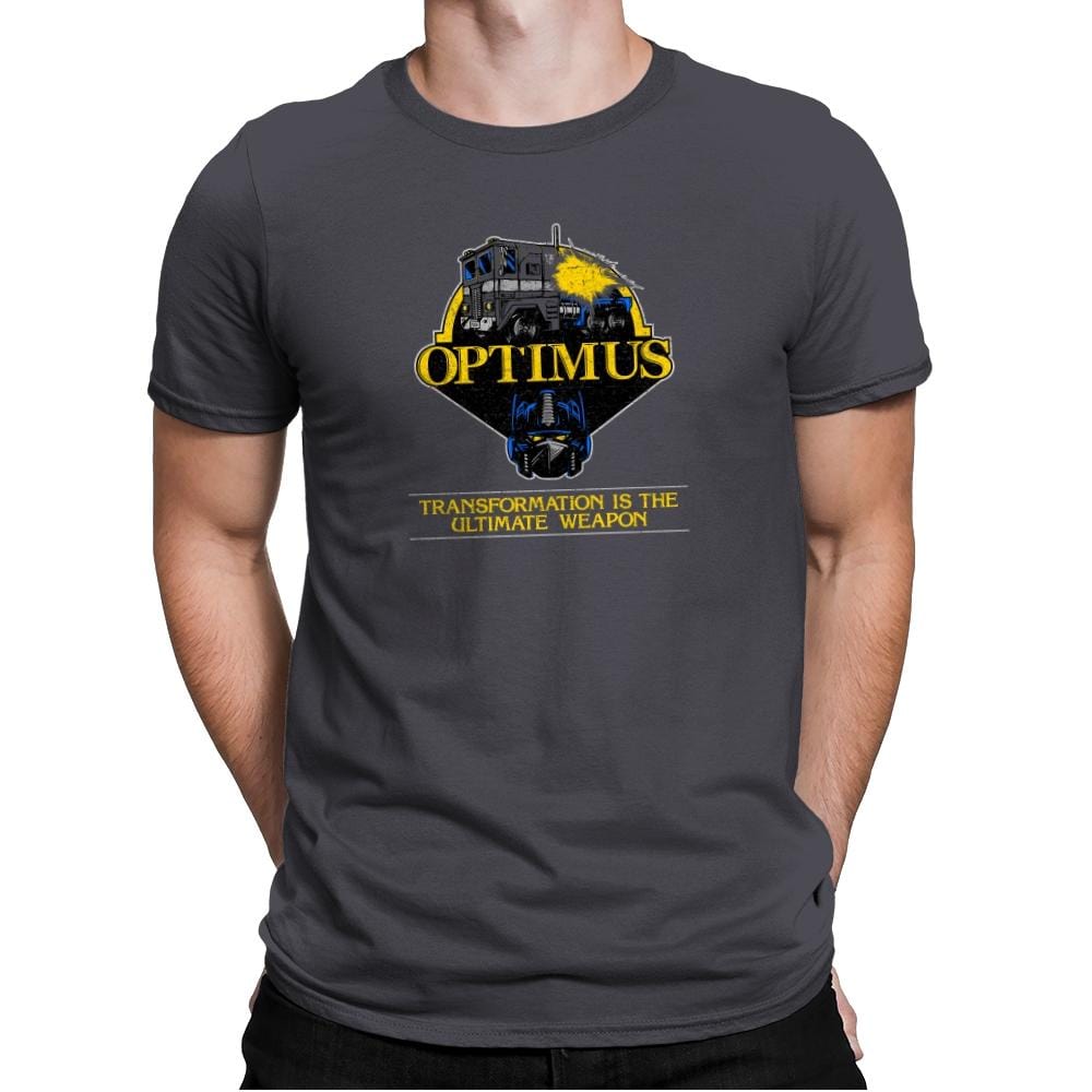 OptiMASK Prime Exclusive - Mens Premium T-Shirts RIPT Apparel Small / Heavy Metal