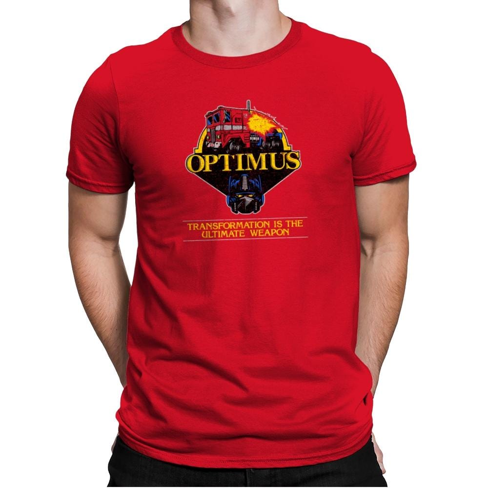 OptiMASK Prime Exclusive - Mens Premium T-Shirts RIPT Apparel Small / Red