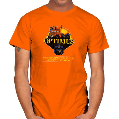 OptiMASK Prime Exclusive - Mens T-Shirts RIPT Apparel Small / Orange