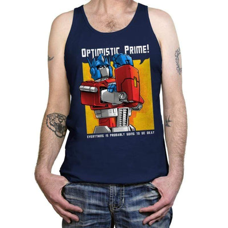 Optimistic - Tanktop Tanktop RIPT Apparel X-Small / Navy