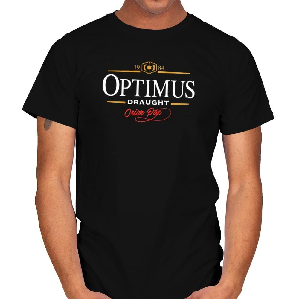 Optimus Draught Exclusive - Mens T-Shirts RIPT Apparel Small / Black