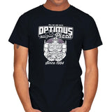 Optimus Pizza - Mens T-Shirts RIPT Apparel Small / Black