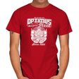 Optimus Pizza - Mens T-Shirts RIPT Apparel Small / Red