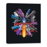 Optimus Wick - Canvas Wraps Canvas Wraps RIPT Apparel 16x20 / Black