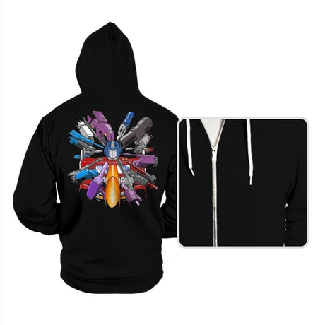 Optimus Wick - Hoodies Hoodies RIPT Apparel Small / Black