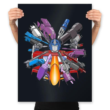 Optimus Wick - Prints Posters RIPT Apparel 18x24 / Black