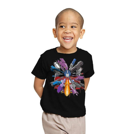 Optimus Wick - Youth T-Shirts RIPT Apparel X-small / Black