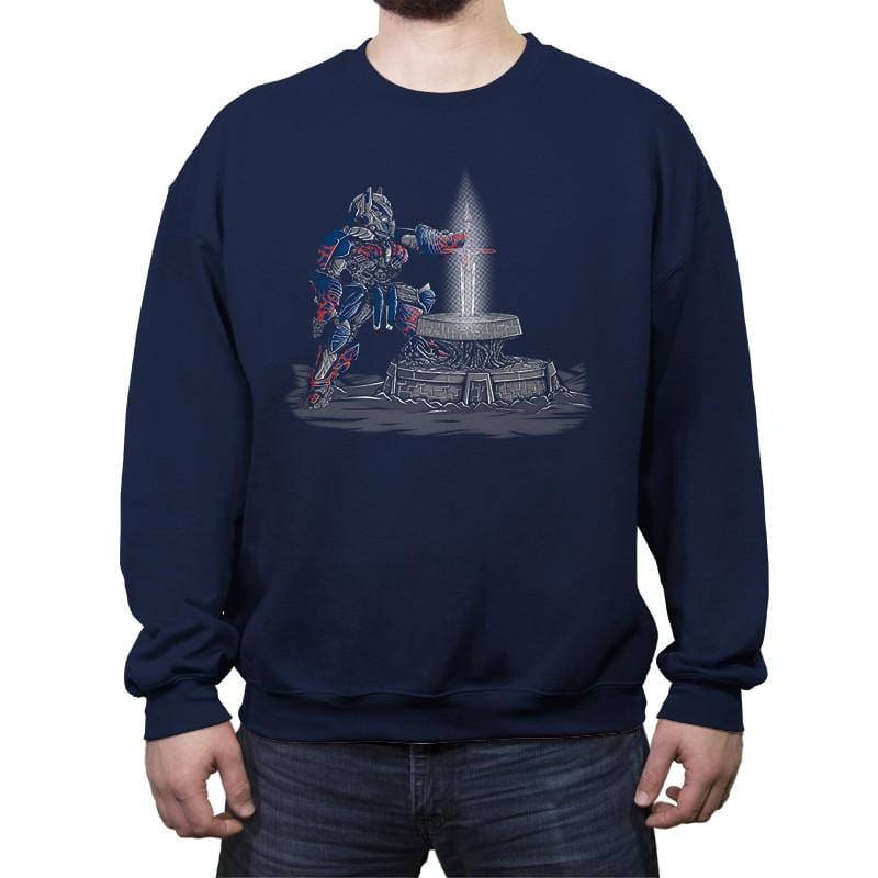 Optimusian Legend - Crew Neck Sweatshirt Crew Neck Sweatshirt RIPT Apparel