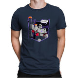 Orange-Capped Commander Exclusive - Mens Premium T-Shirts RIPT Apparel Small / Midnight Navy