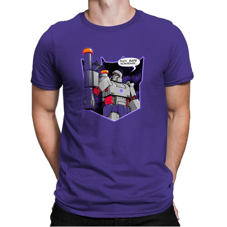 Orange-Capped Commander Exclusive - Mens Premium T-Shirts RIPT Apparel Small / Purple Rush