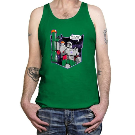 Orange-Capped Commander Exclusive - Tanktop Tanktop RIPT Apparel X-Small / Kelly