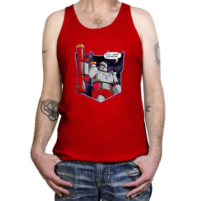 Orange-Capped Commander Exclusive - Tanktop Tanktop RIPT Apparel X-Small / Red