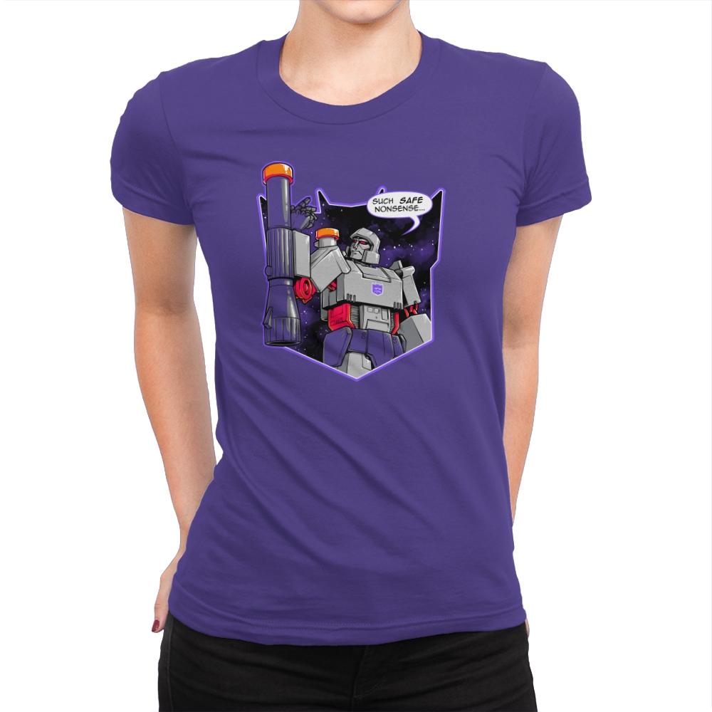 Orange-Capped Commander Exclusive - Womens Premium T-Shirts RIPT Apparel Small / Purple Rush