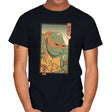 Orange Kame Ninja - Mens T-Shirts RIPT Apparel Small / Black