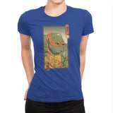 Orange Kame Ninja - Womens Premium T-Shirts RIPT Apparel Small / Royal