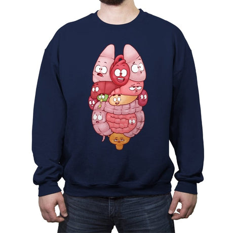 Organs - Crew Neck Sweatshirt Crew Neck Sweatshirt RIPT Apparel Small / Navy