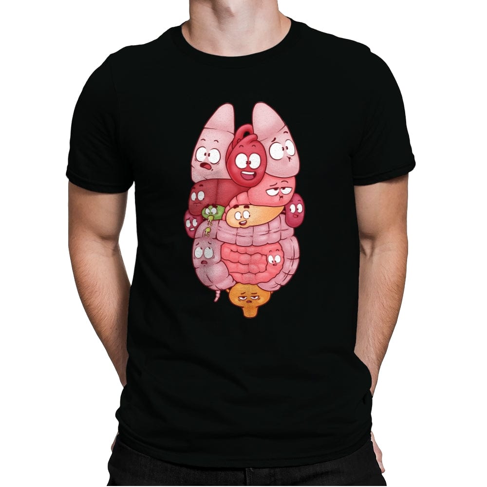 Organs - Mens Premium T-Shirts RIPT Apparel Small / Black