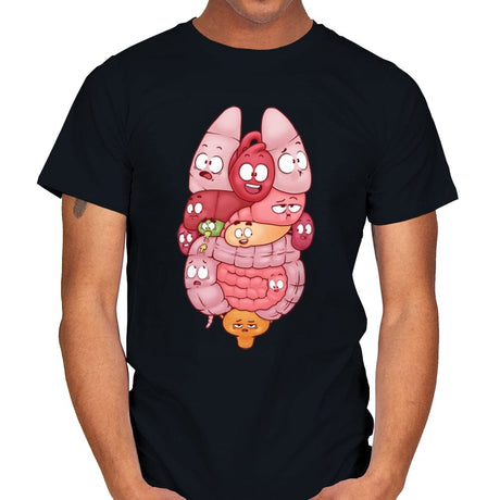 Organs - Mens T-Shirts RIPT Apparel Small / Black