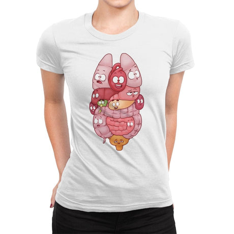 Organs - Womens Premium T-Shirts RIPT Apparel Small / White