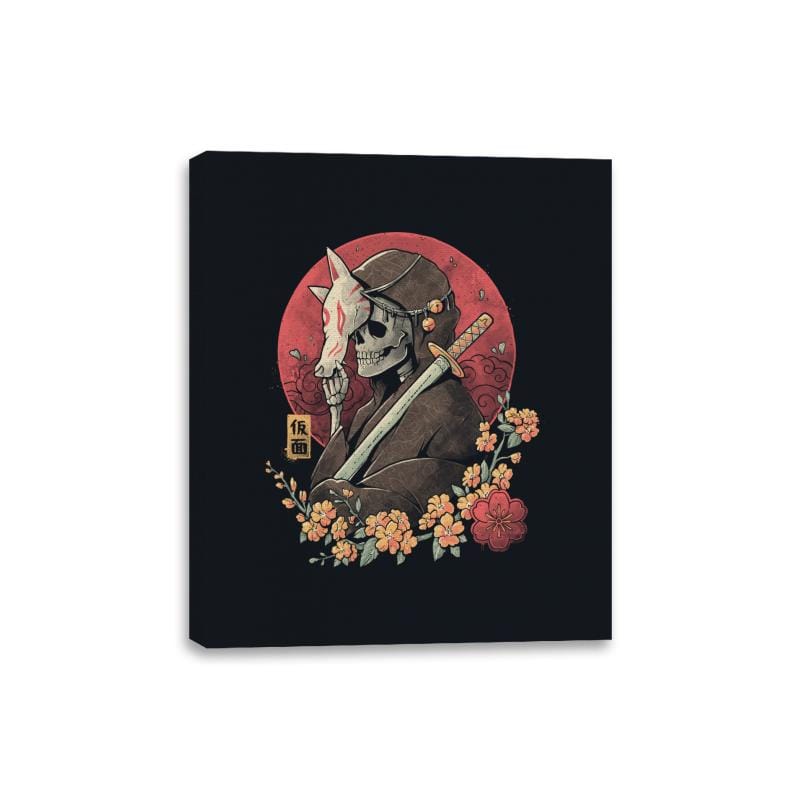 Oriental Death - Canvas Wraps Canvas Wraps RIPT Apparel 8x10 / Black