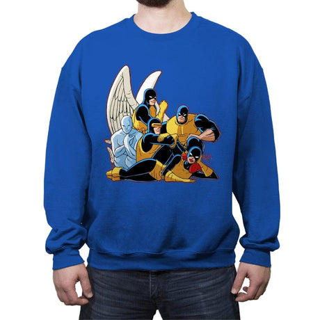 Original Mutant Club - Crew Neck Sweatshirt Crew Neck Sweatshirt RIPT Apparel Small / Royal