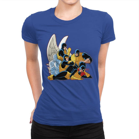 Original Mutant Club - Womens Premium T-Shirts RIPT Apparel Small / Royal