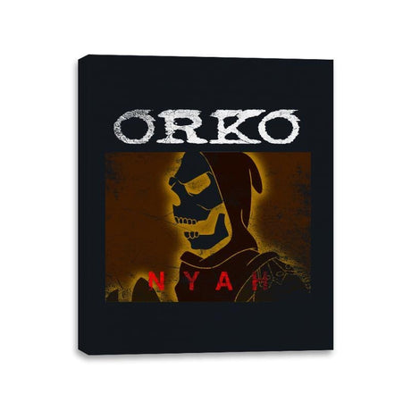 Orko - Nyah - Canvas Wraps Canvas Wraps RIPT Apparel 11x14 / Black