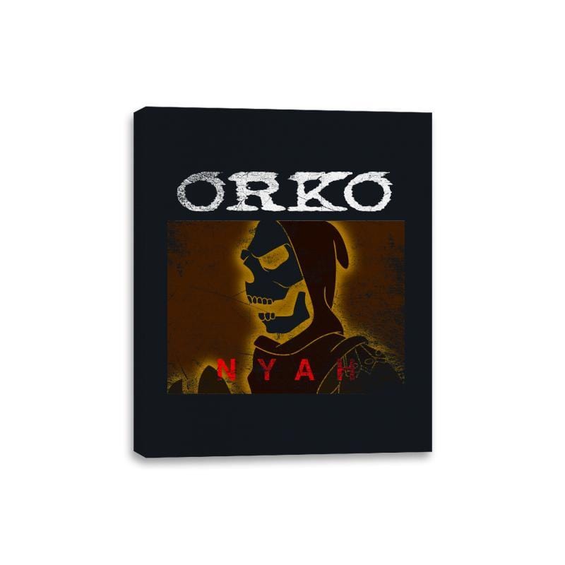 Orko - Nyah - Canvas Wraps Canvas Wraps RIPT Apparel 8x10 / Black