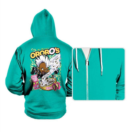 OrorO's Cereal - Hoodies Hoodies RIPT Apparel Small / Teal