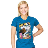 OrorO's Cereal - Womens T-Shirts RIPT Apparel Small / Turquoise